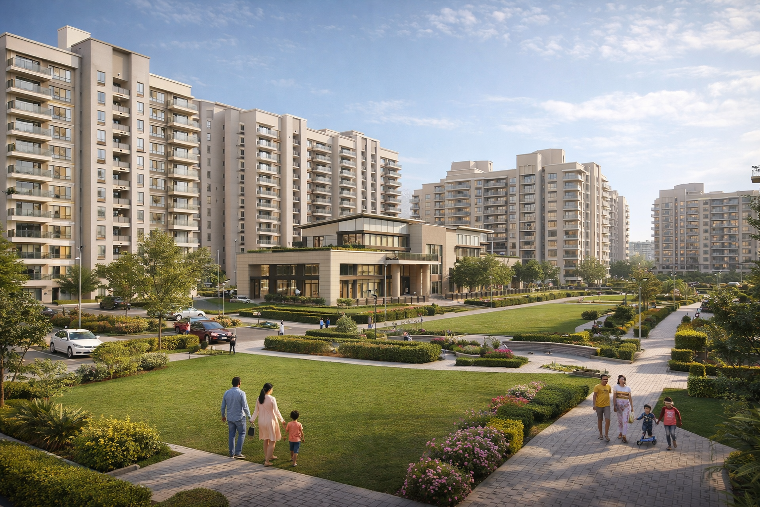 Ready-to-move township apartments in Sector 83 New Gurgaon