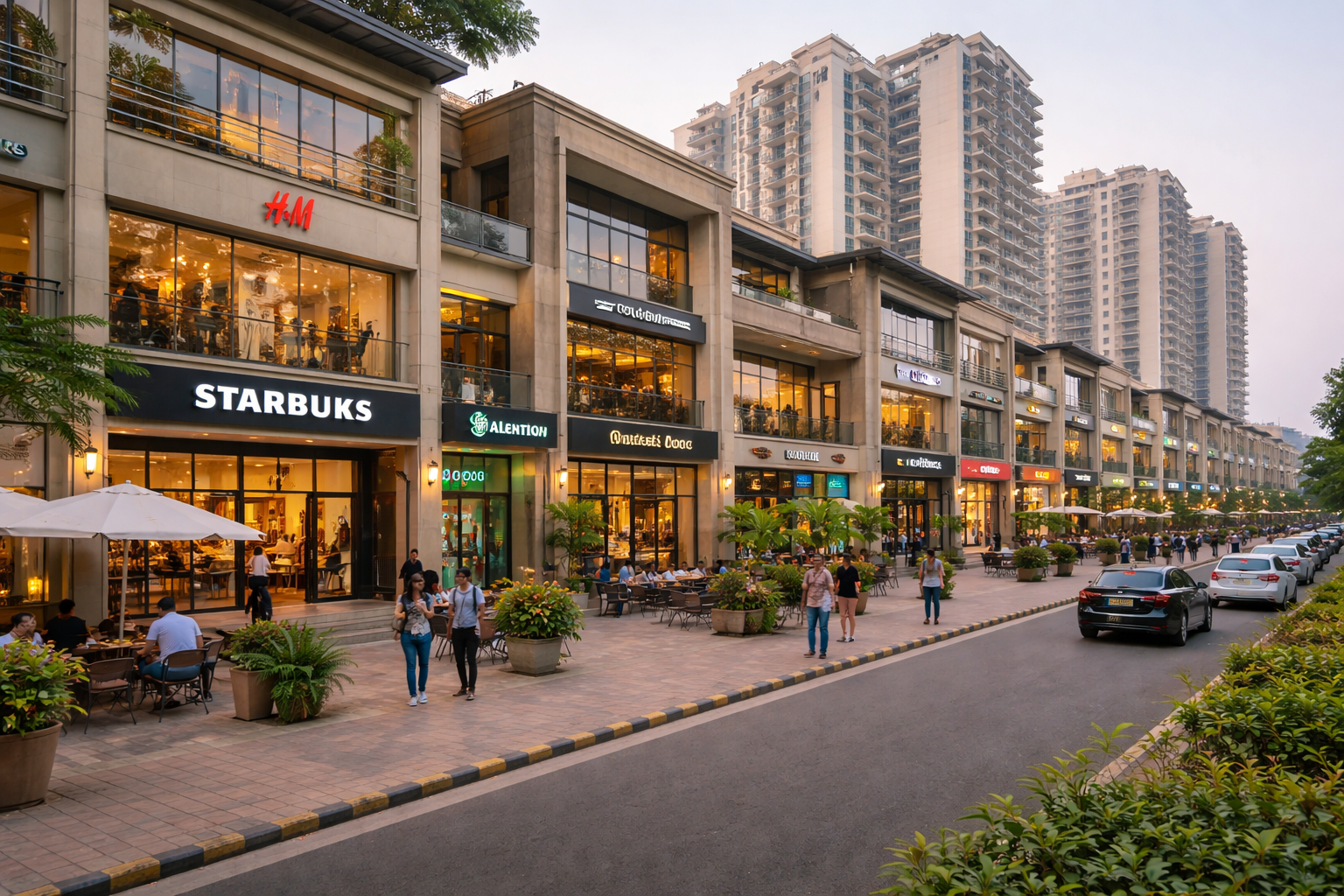 SCO commercial development in Sector 83 Gurgaon offering high rental yield potential
