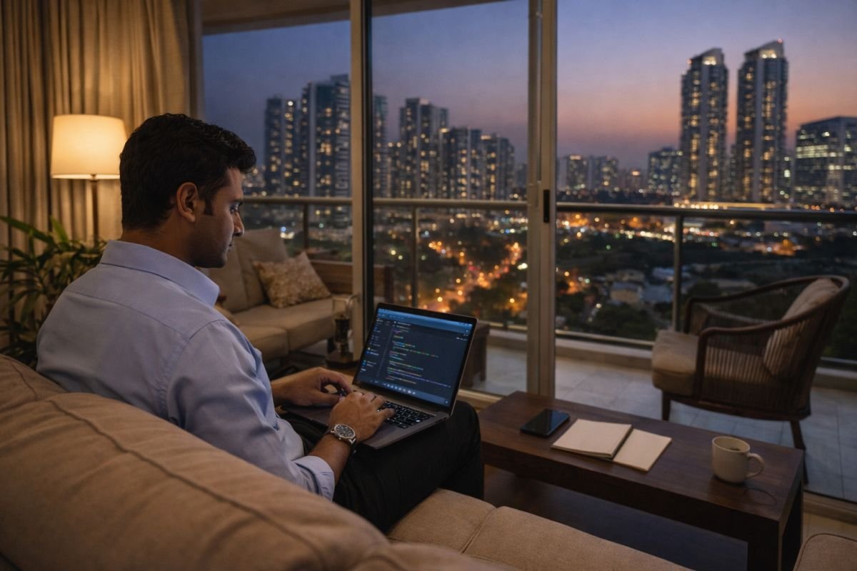 Modern rental apartment in Gurgaon preferred by corporate tenants