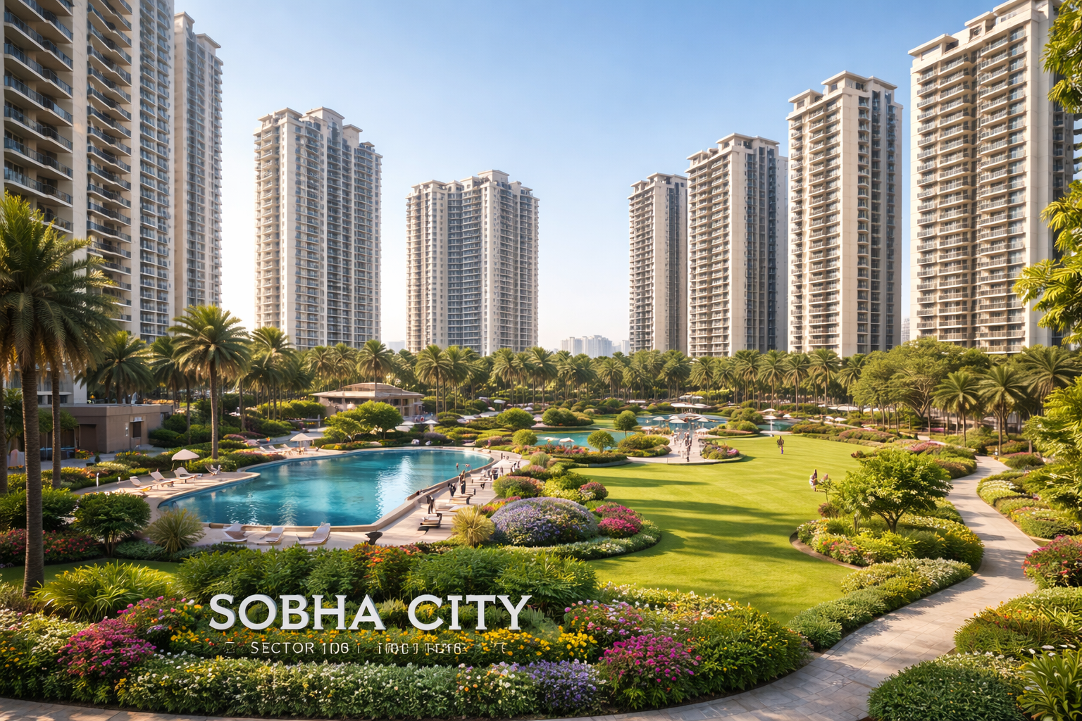 Luxury 3 and 4 BHK flats in Sector 106 near Delhi border Gurgaon