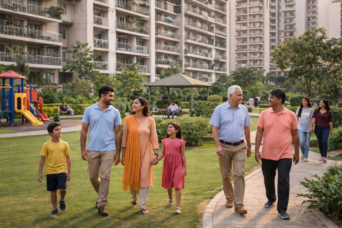 housing society driven demand Gurgaon community living