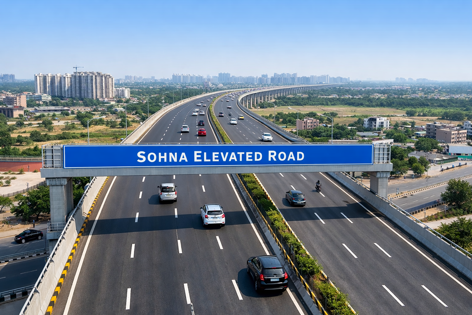 Sohna Elevated Road improving connectivity to Golf Course Extension Road