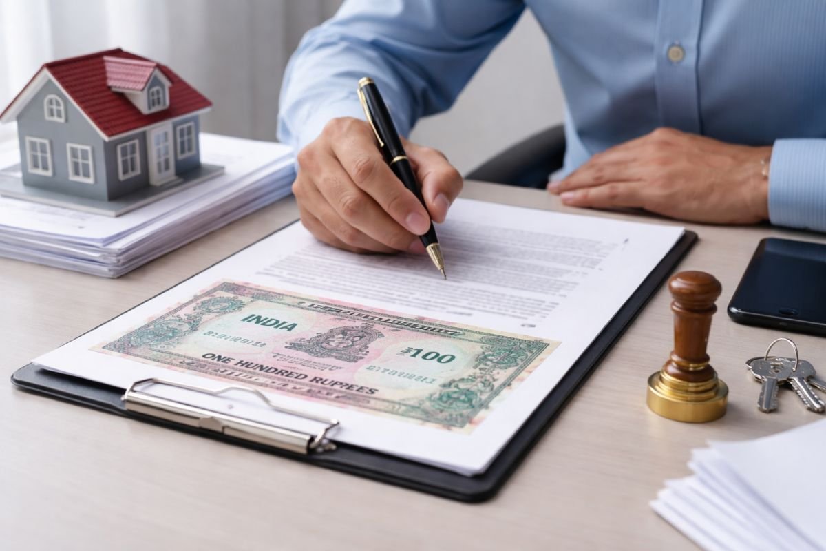 property registration stamp duty documents signing India