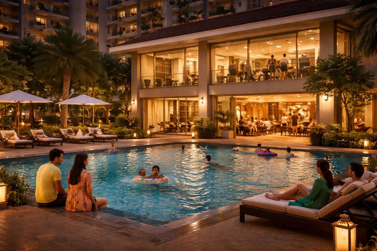 Tulip Ivory Gurgaon clubhouse swimming pool gym amenities