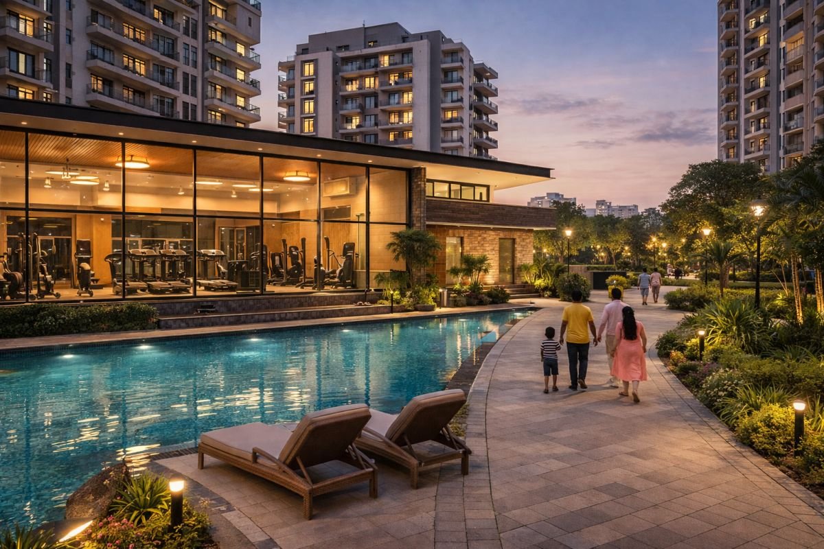 Tulip Orange Gurgaon clubhouse swimming pool and lifestyle amenities