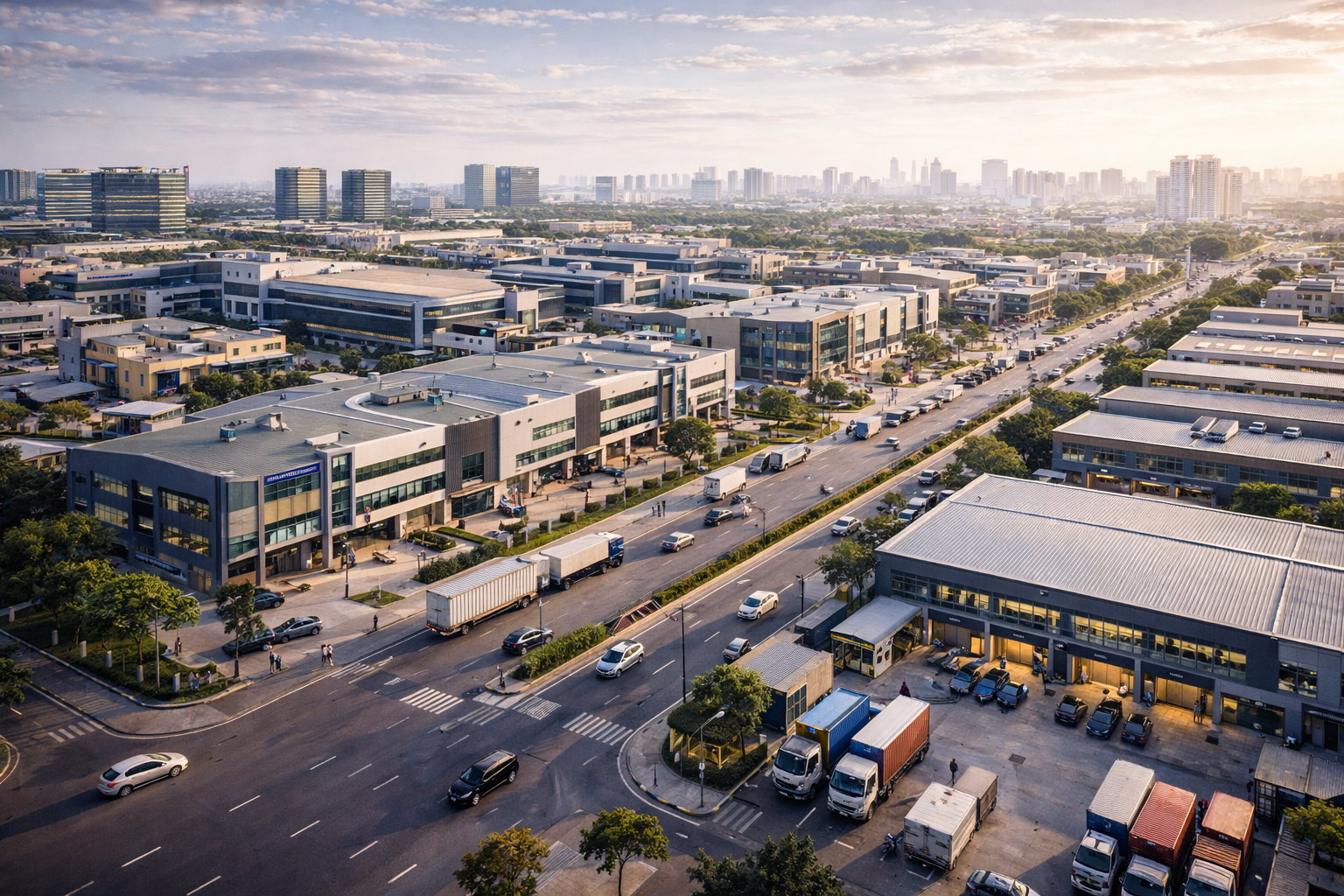 Udyog Vihar Gurgaon commercial and industrial investment zone