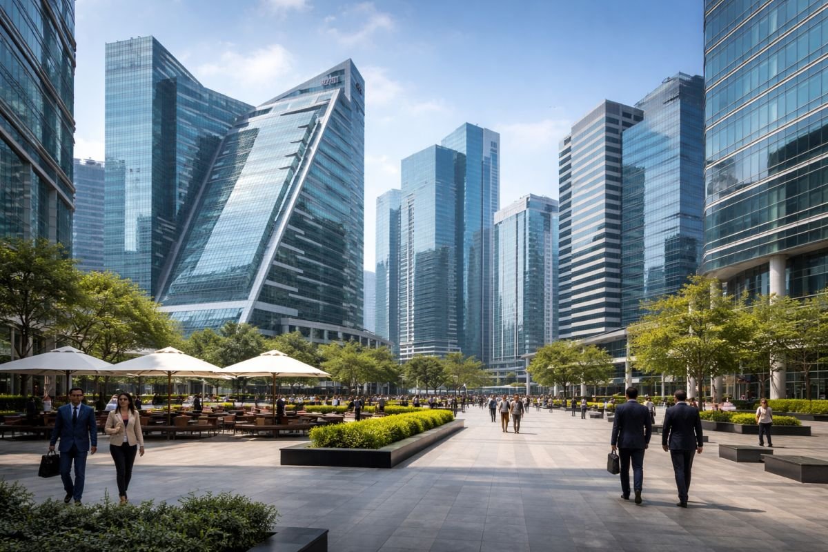 cyber city gurgaon commercial office cluster