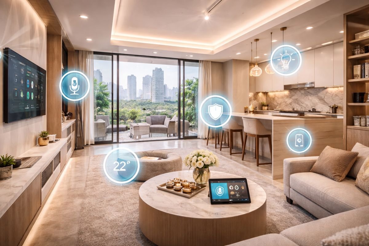 future luxury apartments Gurgaon smart living modern lifestyle