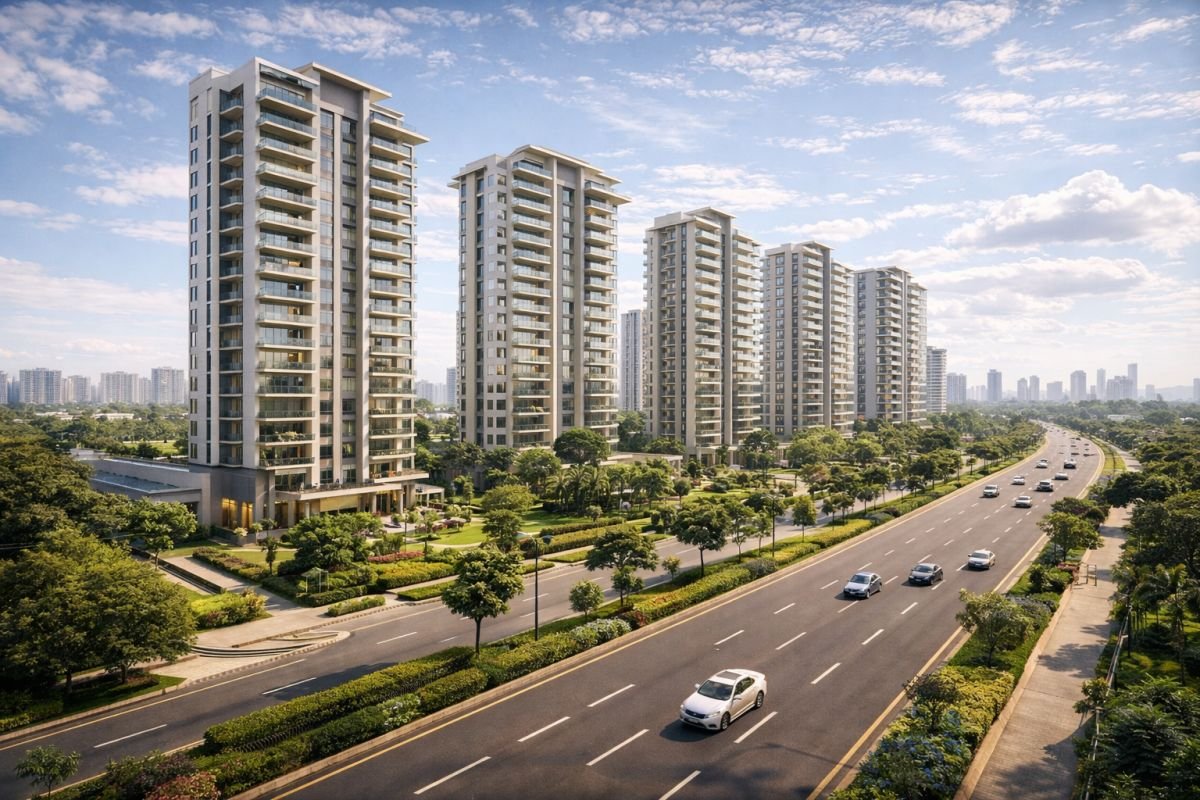 Golf Course Extension Road Gurgaon modern residential apartments