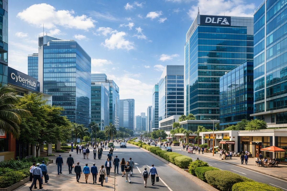 DLF Cyber City Gurgaon corporate business district