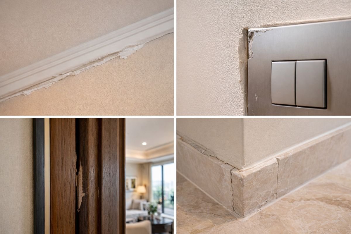 luxury apartment construction finishing issues interior quality comparison