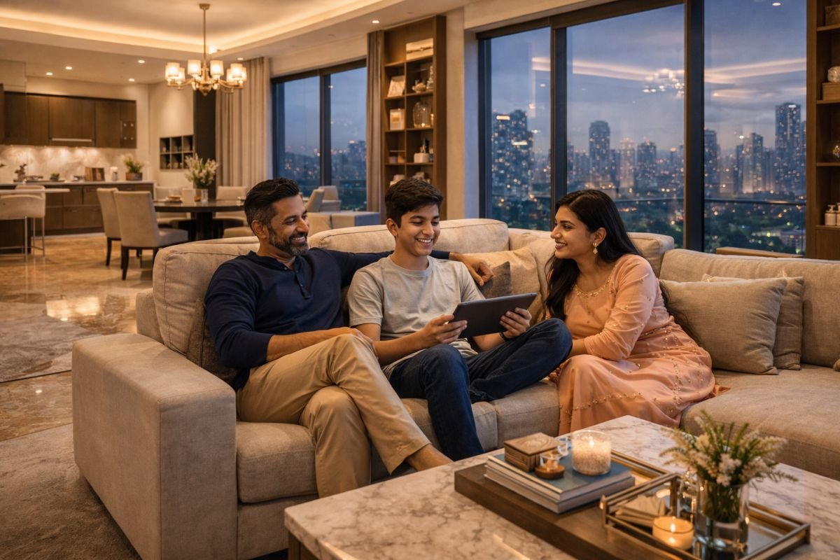 luxury home Gurgaon family lifestyle spacious modern apartment living