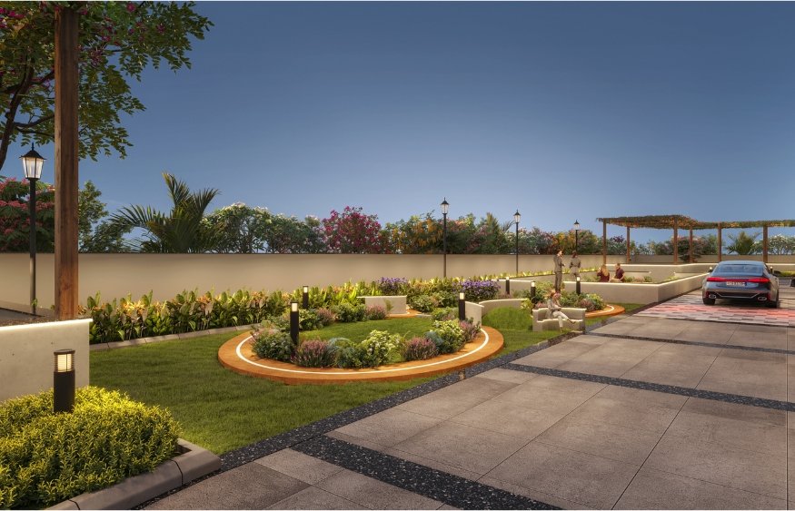 calm living environment Lamose Gratitude Gurgaon low density project