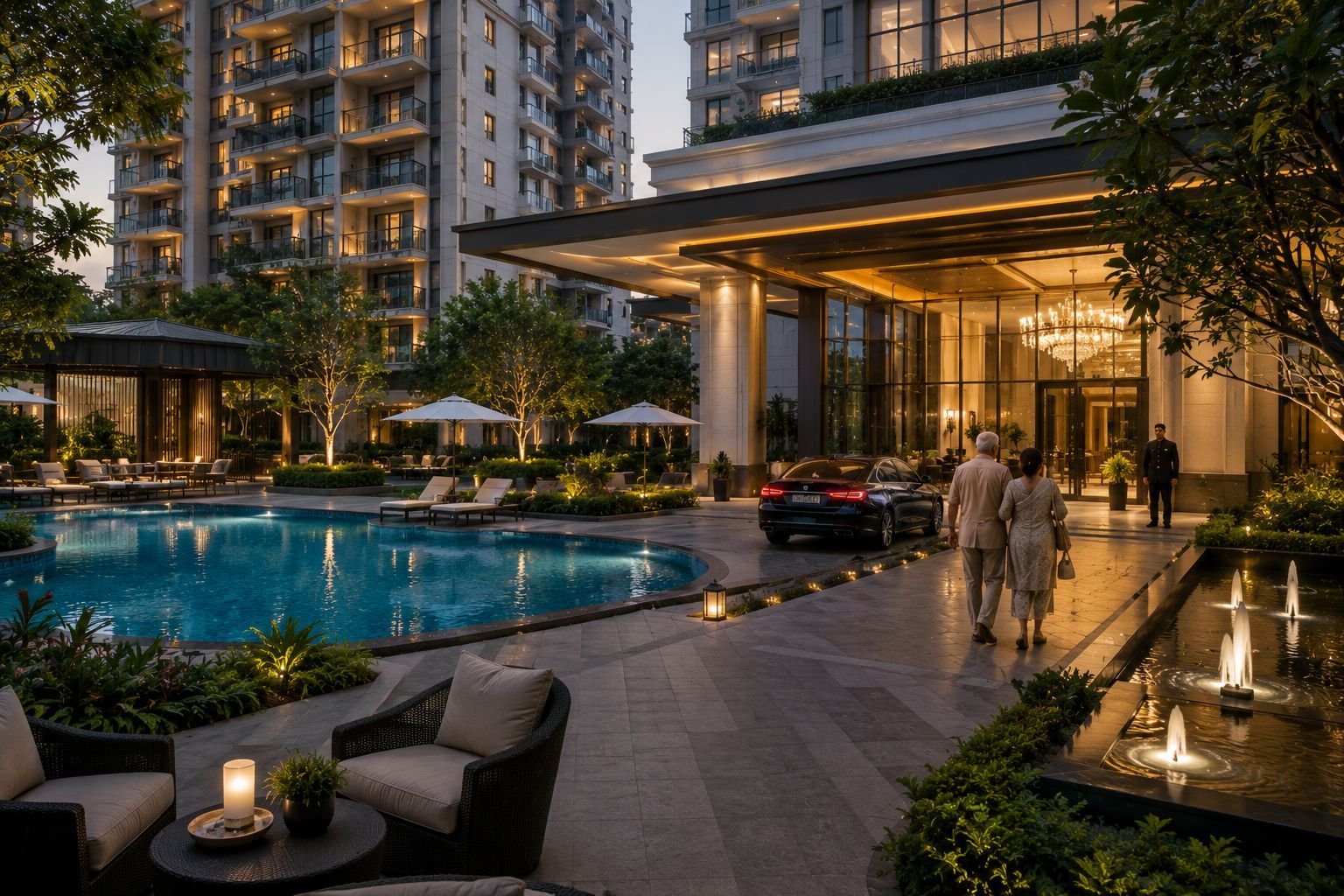 Hospitality style luxury living at Central Park Gurgaon