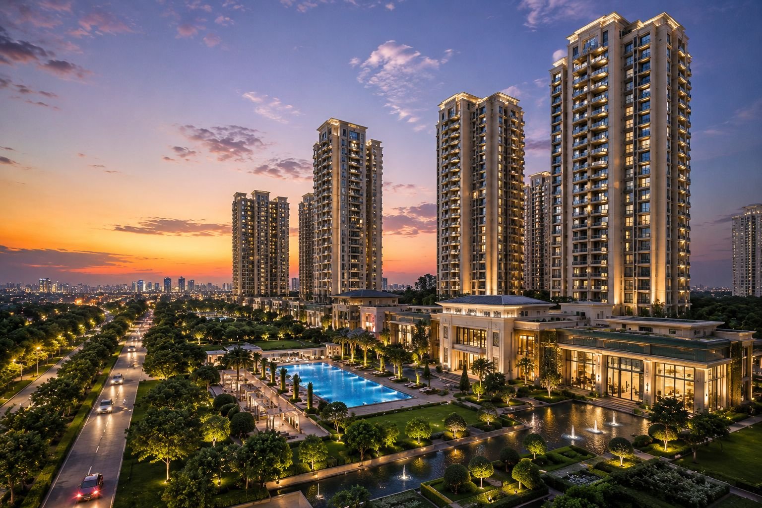 DLF Camellias luxury residences on Golf Course Road Gurgaon