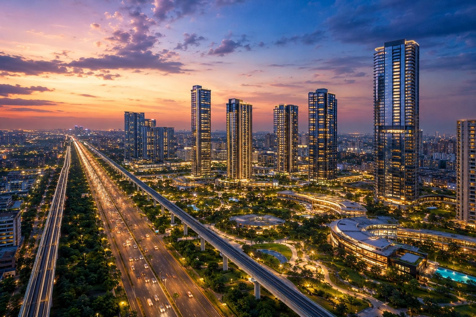 Future urban growth and luxury development outlook for Sector 113 Gurgaon
