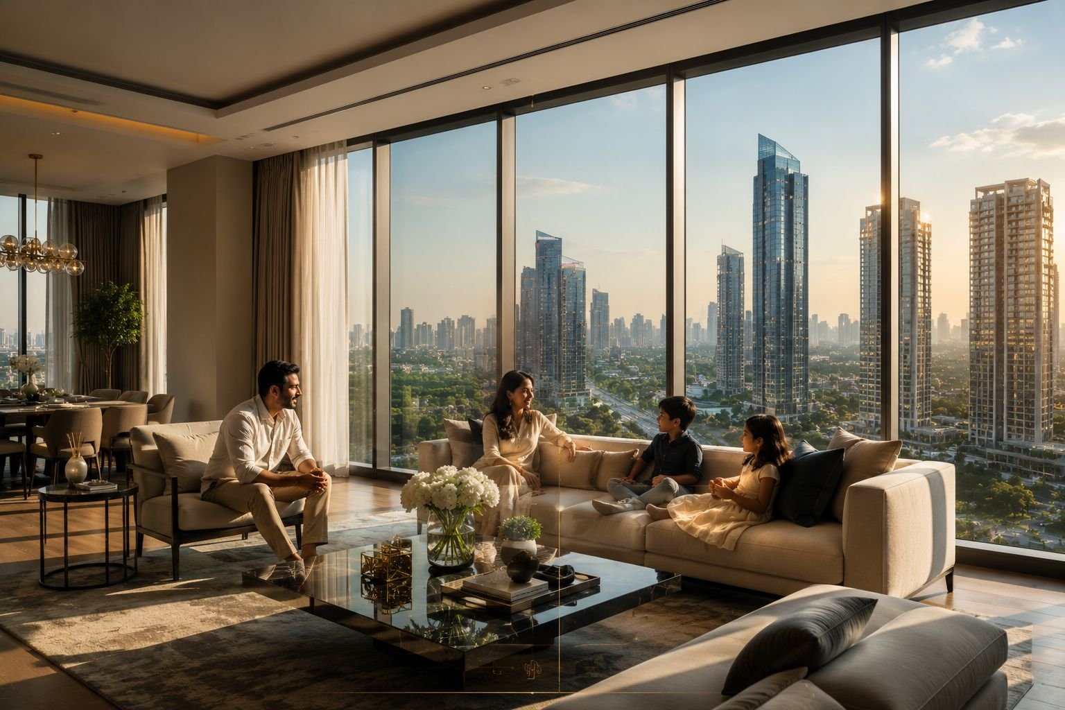 HNI buyers exploring luxury lifestyle residences in Gurgaon