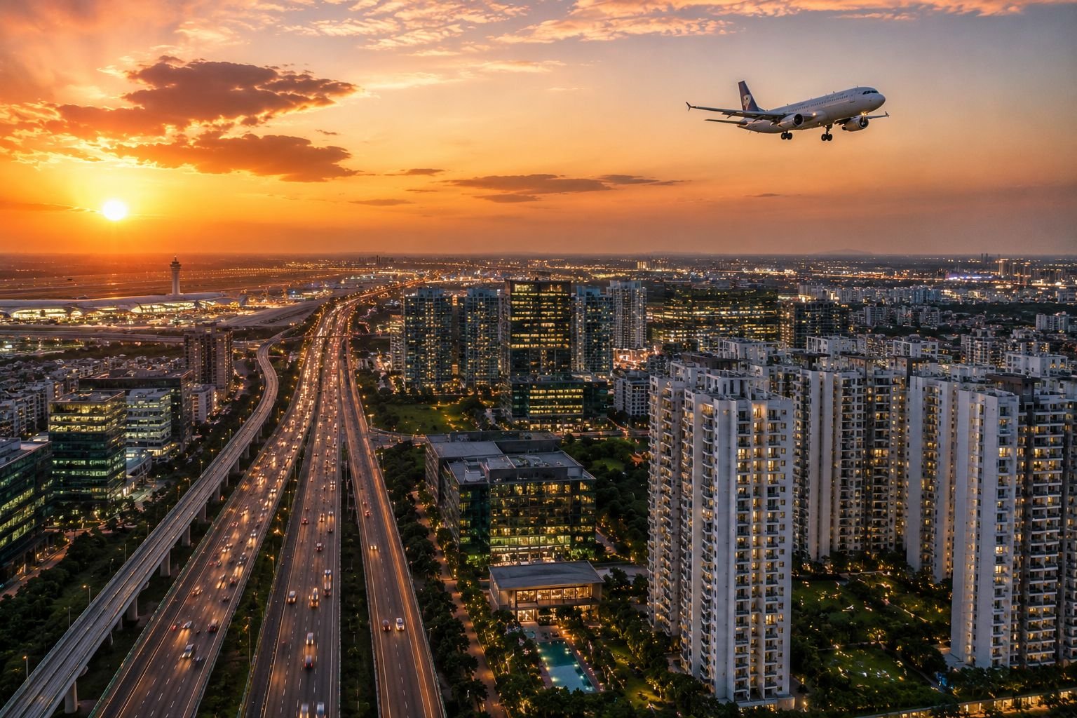 IGI Airport connectivity from Sector 113 Gurgaon