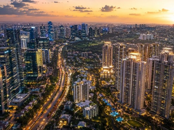 Top luxury builders and skyline of Gurgaon in 2026
