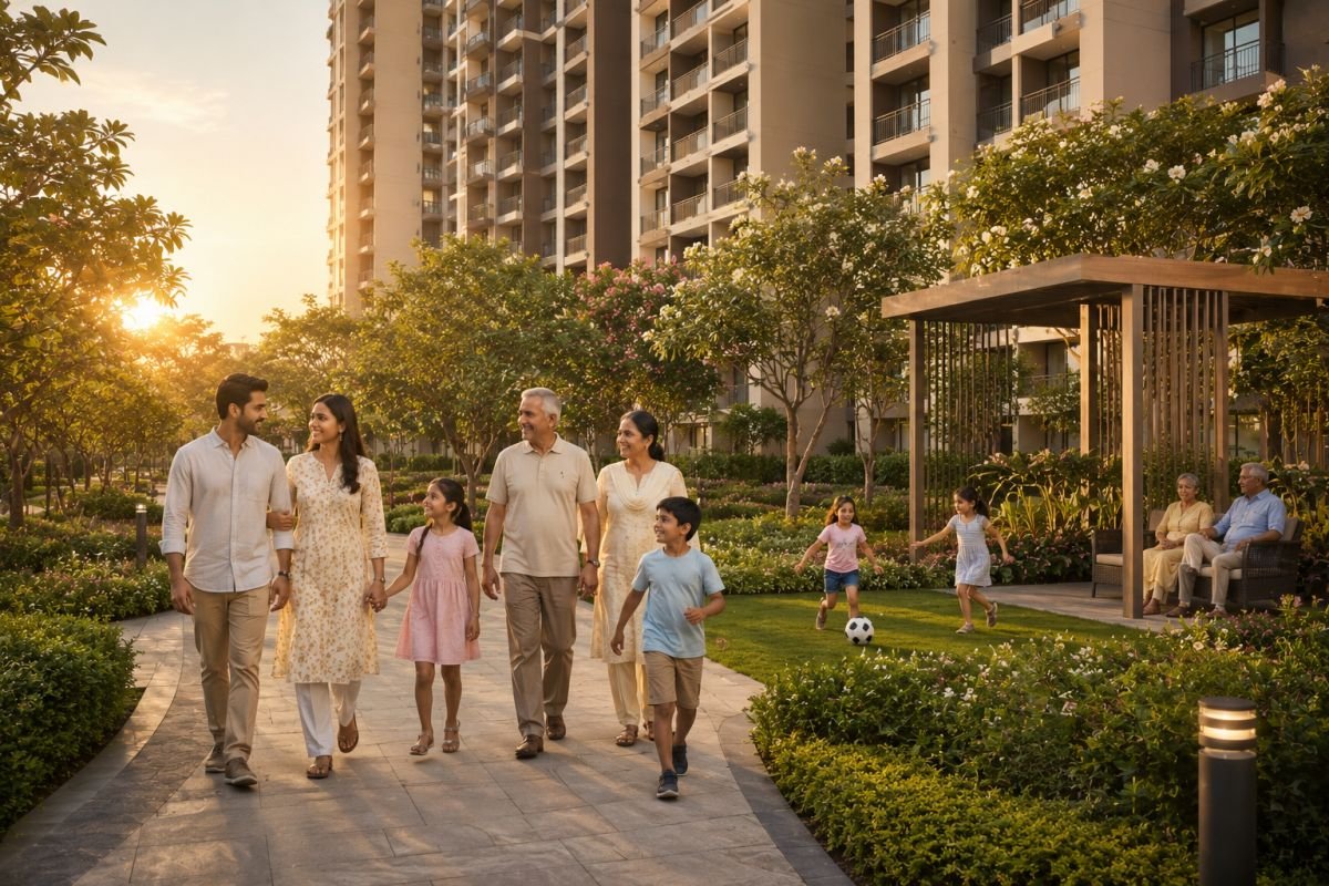 Family lifestyle at Ashiana Aaroham Sector 80 Gurgaon