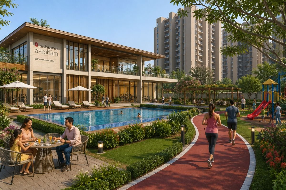 Planned lifestyle amenities at Ashiana Aaroham Sector 80