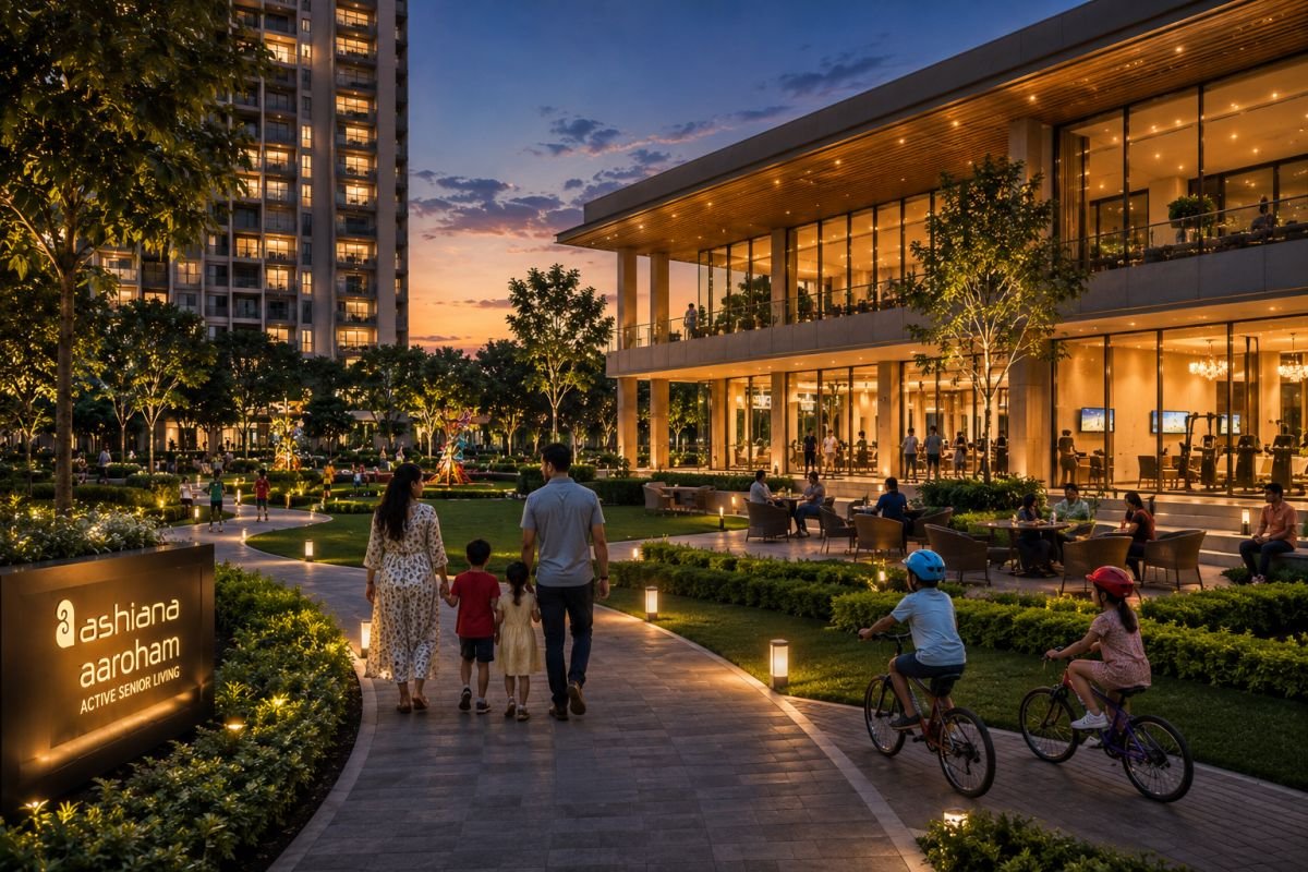 Family lifestyle at Ashiana Aaroham Gurgaon