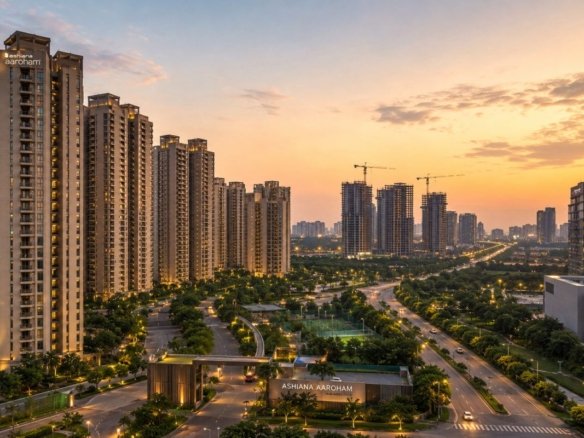 Ashiana Aaroham investment outlook and construction progress in 2026