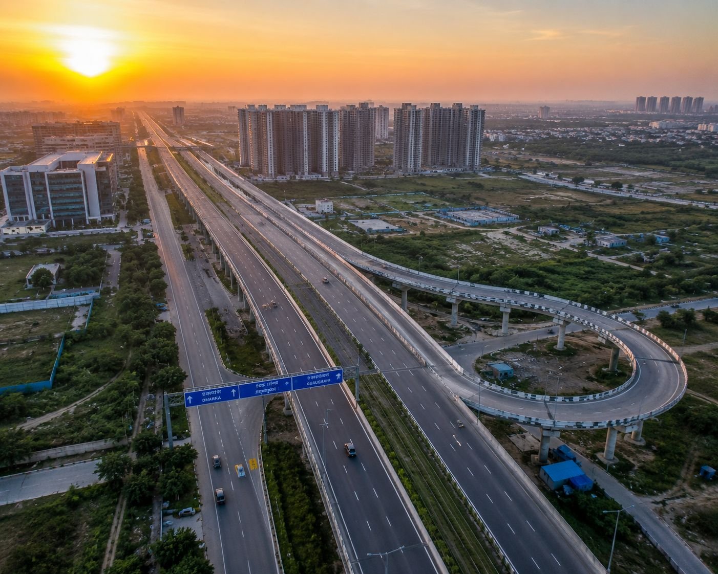 Dwarka Expressway connectivity near Sector 106 Gurgaon