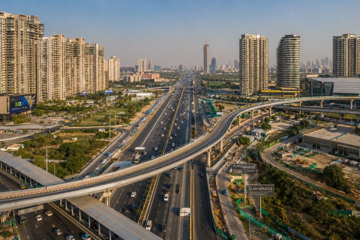 Growth corridor of Dwarka Expressway with infrastructure and connectivity advantages