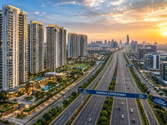Dwarka Expressway investment outlook in 2025 with luxury residential developments