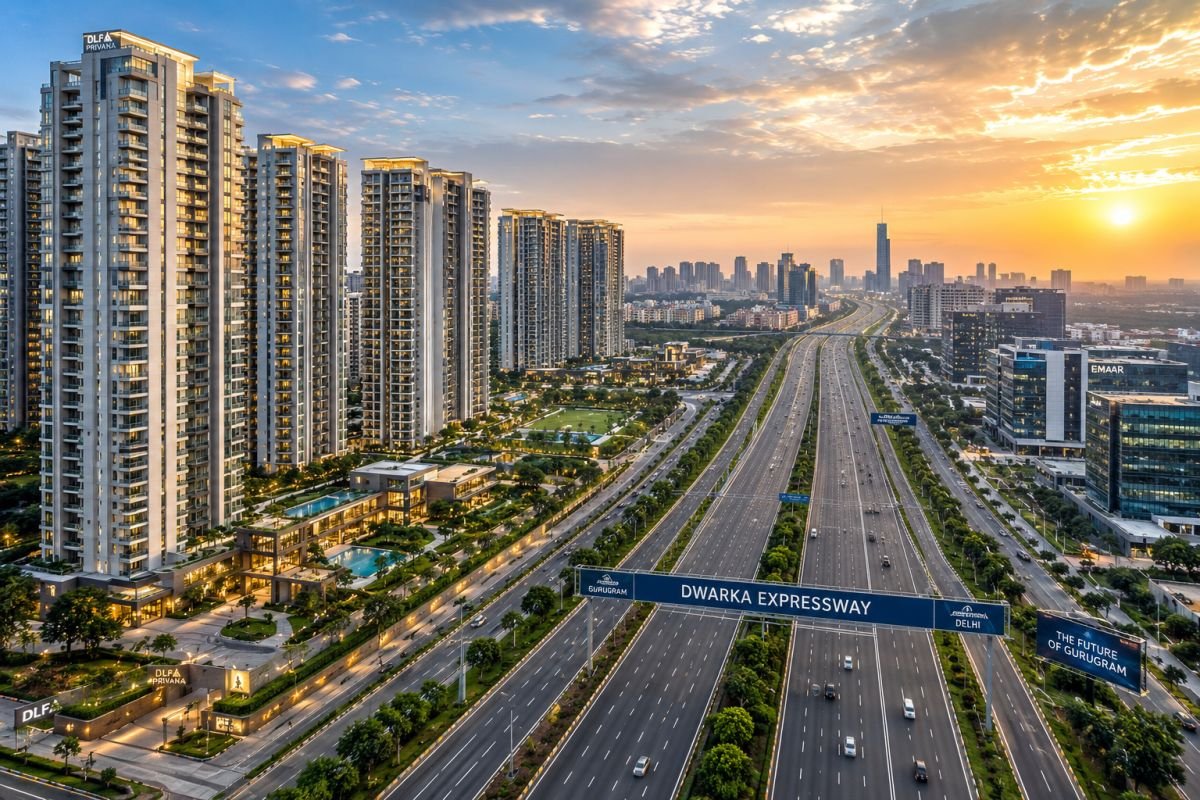 Dwarka Expressway investment outlook in 2025 with luxury residential developments