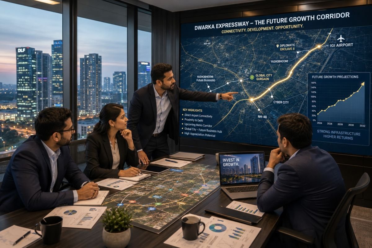 Future investment outlook for Dwarka Expressway Gurgaon till 2030