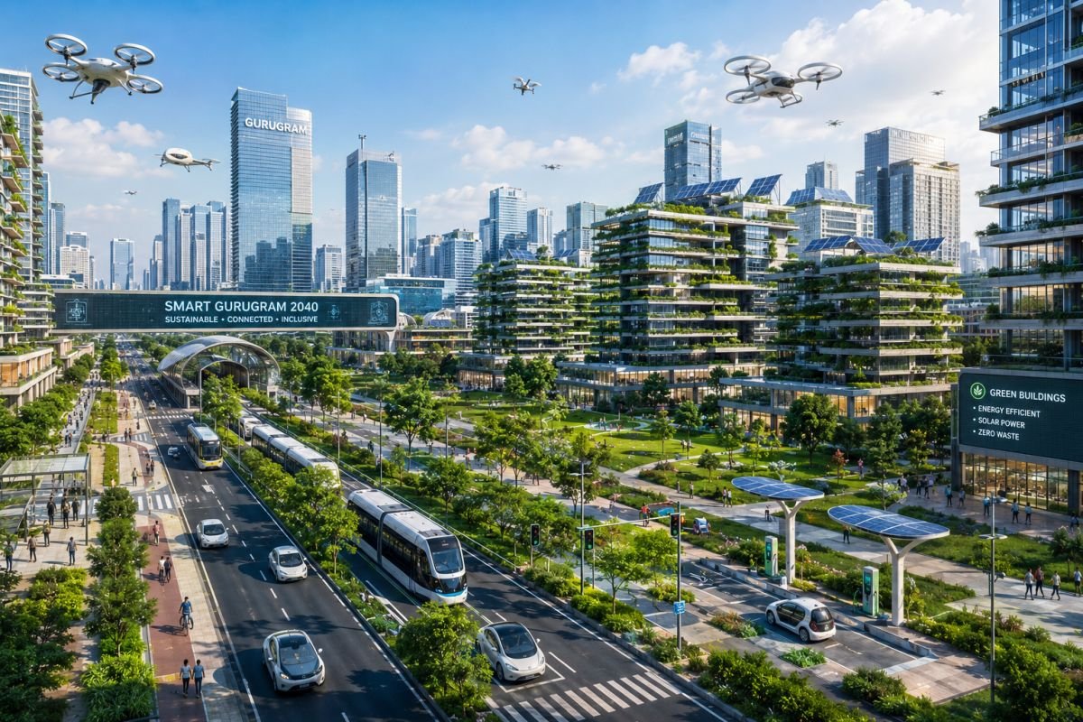 Future smart city development and residential communities in Gurugram