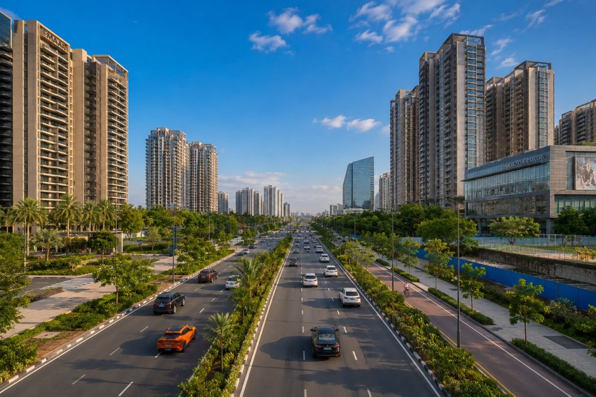 Golf Course Extension Road premium property market