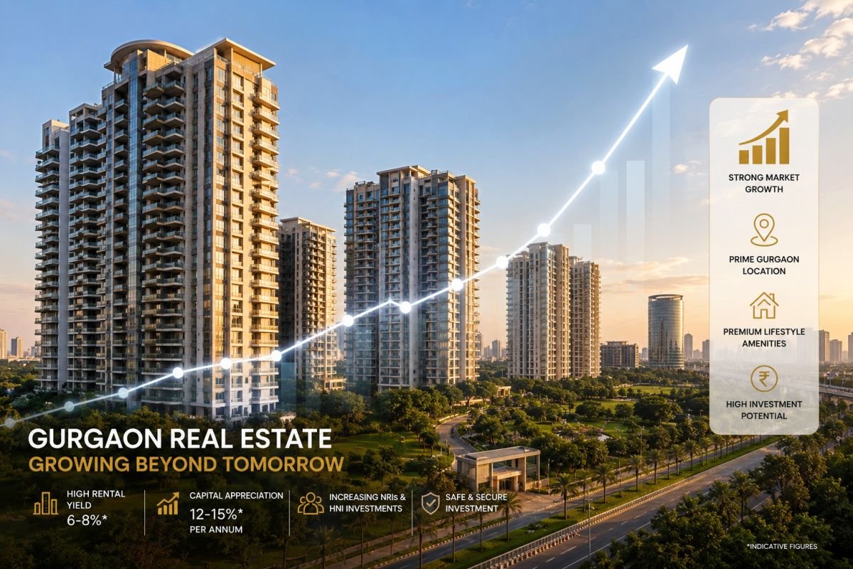 Luxury property appreciation and investment growth in Gurgaon
