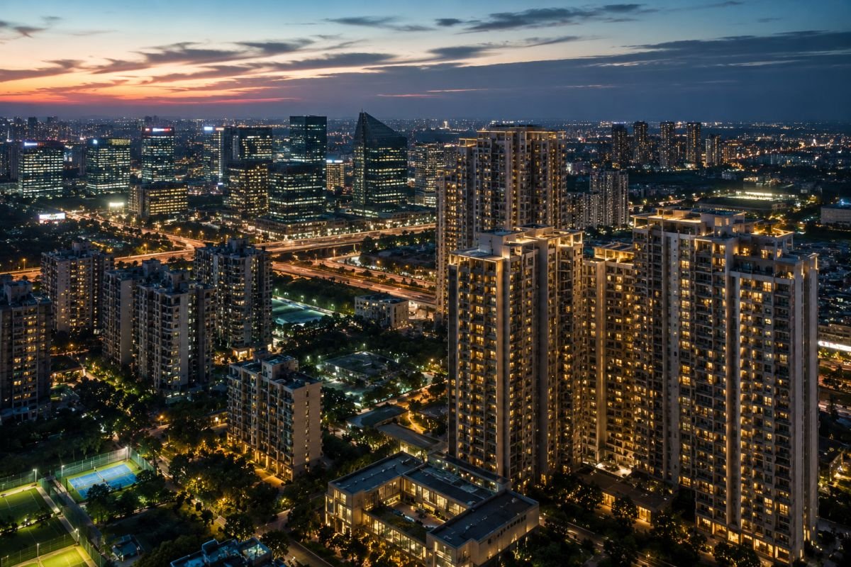 Gurgaon luxury residential investment and premium skyline
