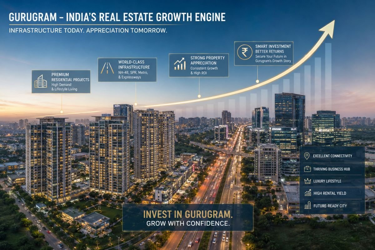 Infrastructure-driven real estate growth in Gurugram