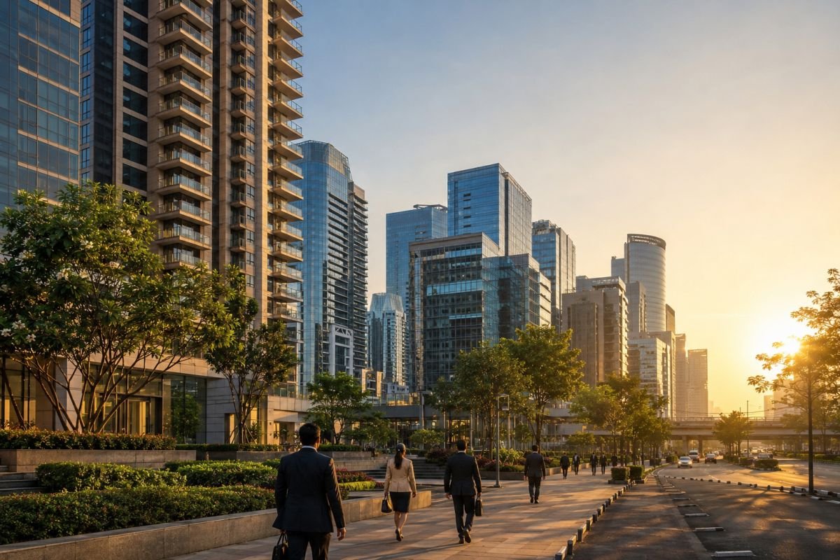 Luxury apartments near Cyber City and Gurgaon corporate hubs