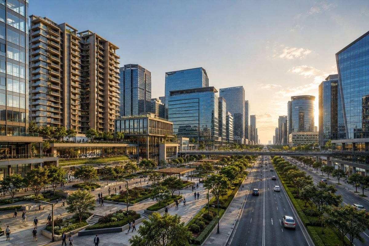 Krisumi Waterside near upcoming Global City Gurgaon