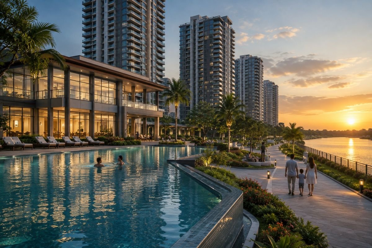 Luxury lifestyle at Krisumi Waterside Residences Sector 36A Gurgaon
