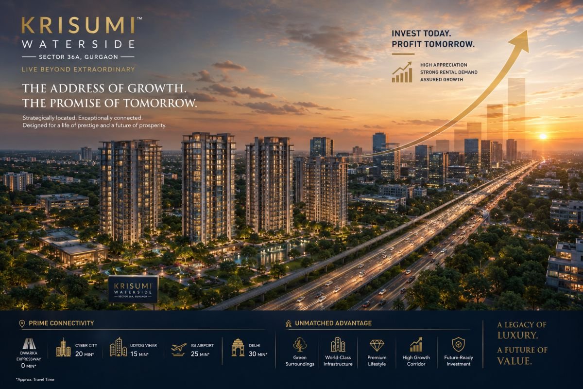 Long-term investment potential of Krisumi Waterside