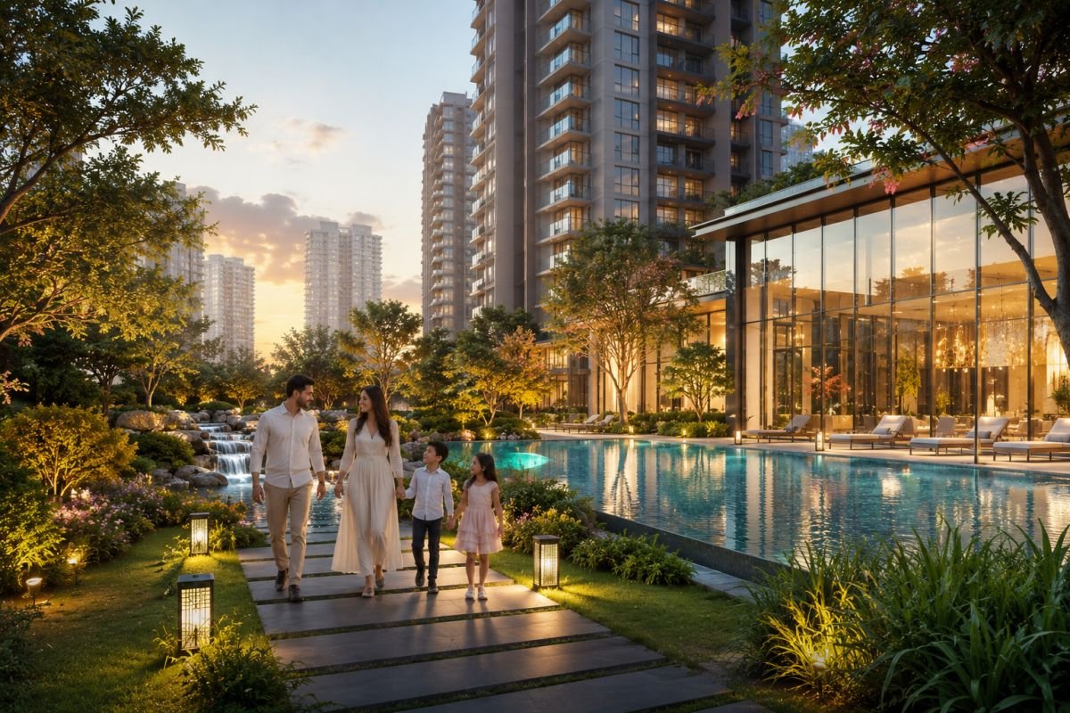 Luxury lifestyle at Krisumi Waterside Residences Gurgaon