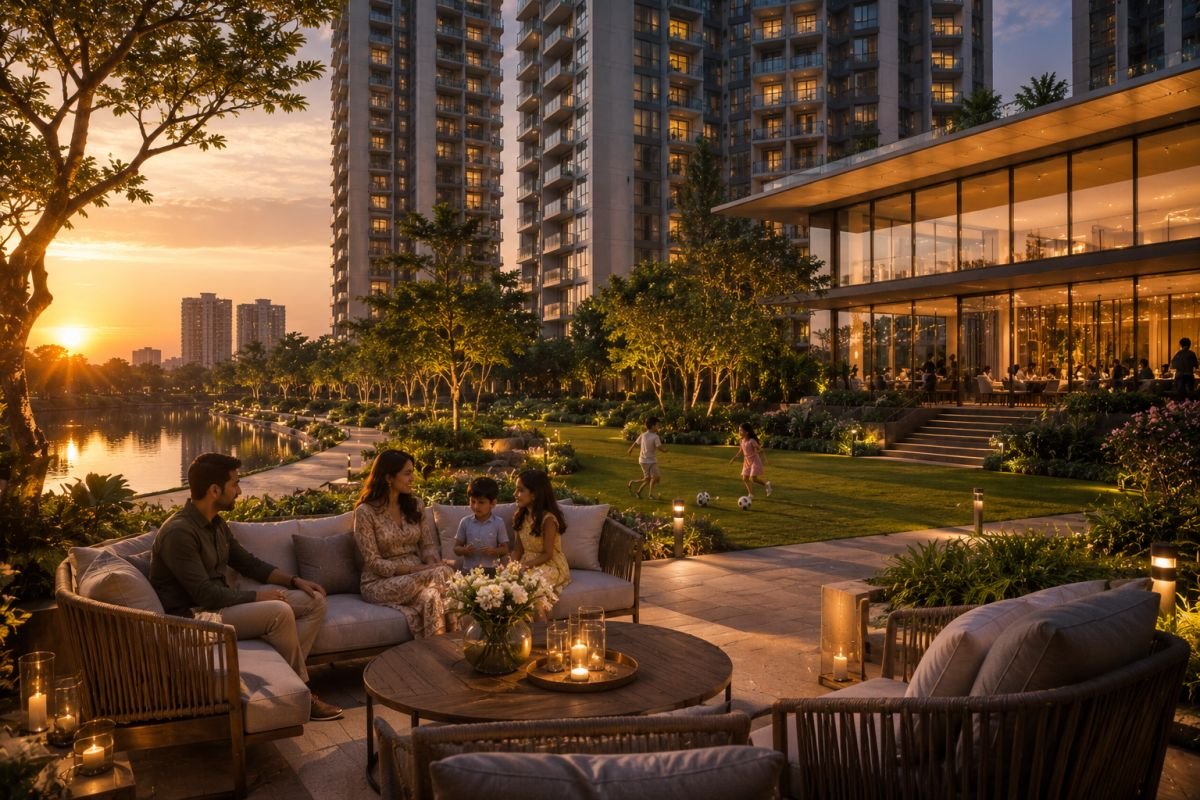 Luxury wellness lifestyle at Krisumi Waterside Residences Gurgaon