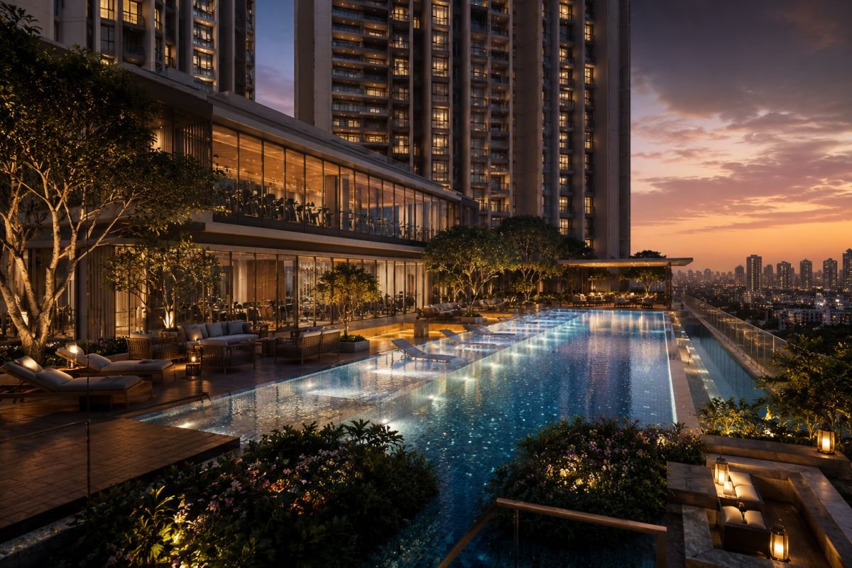 Luxury clubhouse and lifestyle amenities in premium apartments