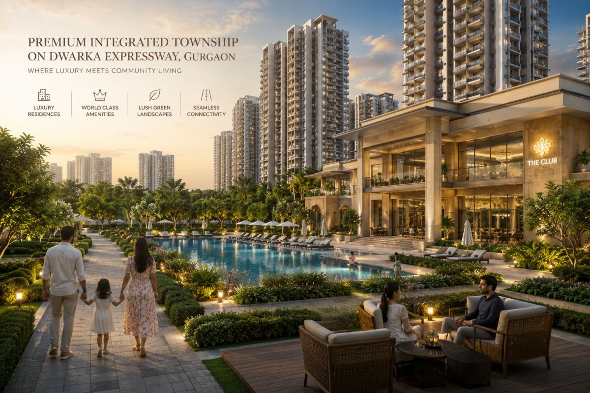 Luxury integrated township living on Dwarka Expressway Gurgaon