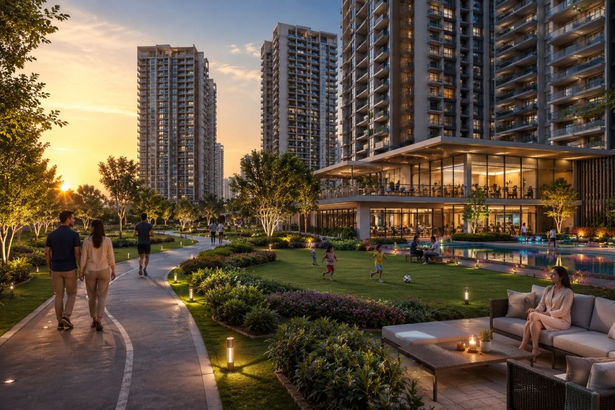 Luxury lifestyle at Krisumi Waterside Residences Sector 36A Gurgaon
