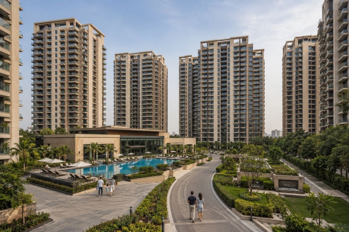 Luxury residential apartments and gated communities on Dwarka Expressway