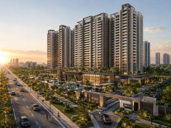 Upcoming Oberoi Realty luxury project in Sector 58 Golf Course Extension Road