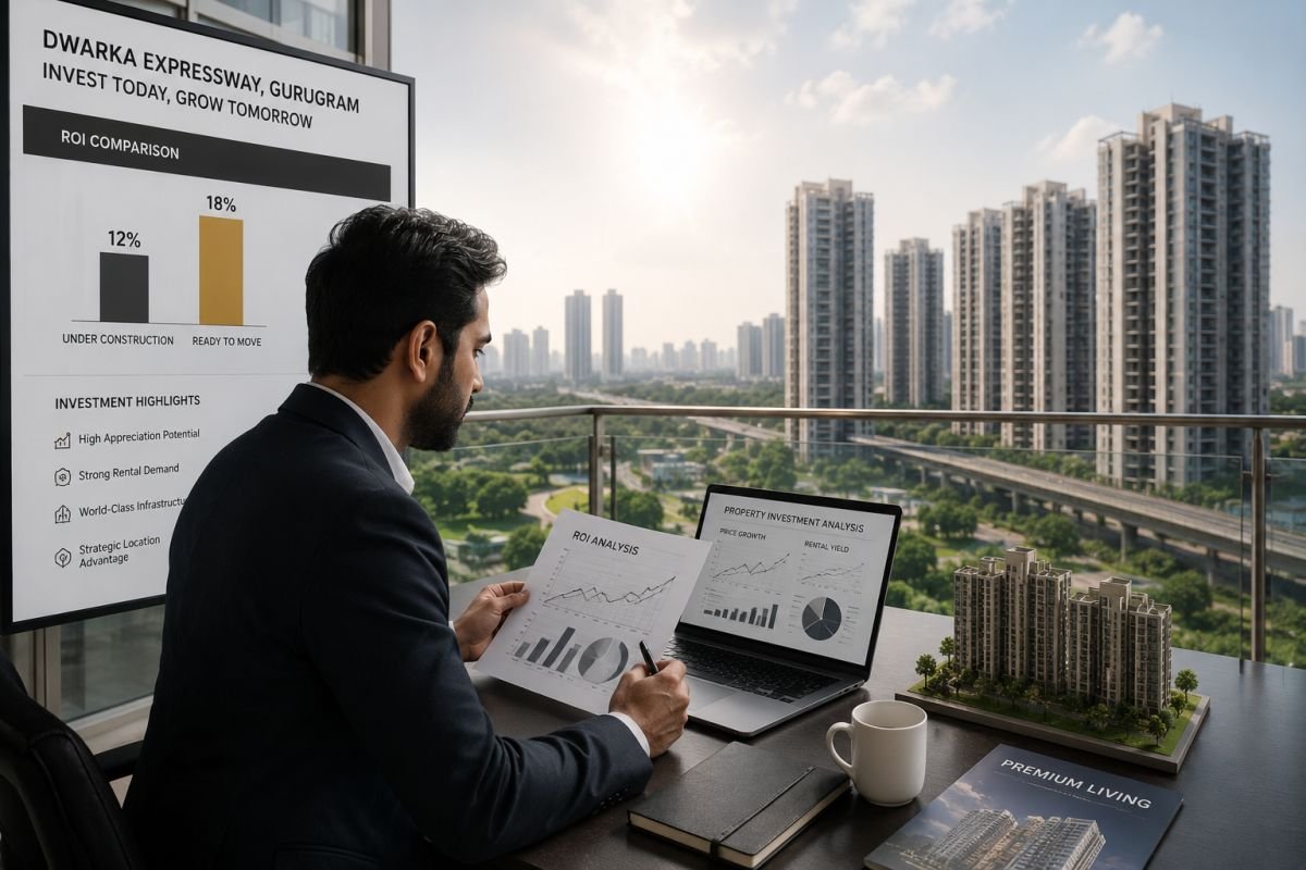 Property investment ROI comparison between under-construction and ready-to-move homes
