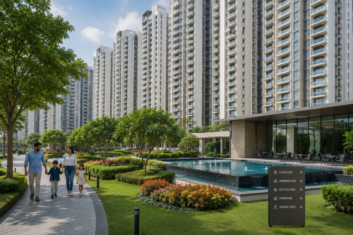 Ready-to-move luxury apartments on Dwarka Expressway with completed amenities